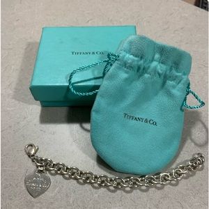 Tiffany & Co. Heart Tag Charm Bracelet
